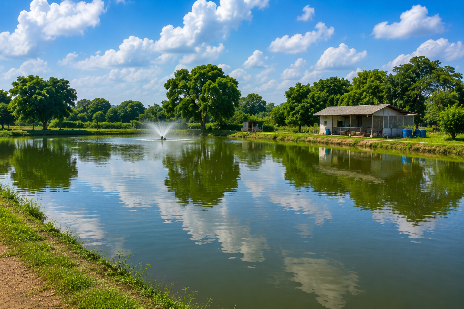 Fish Farm Pond